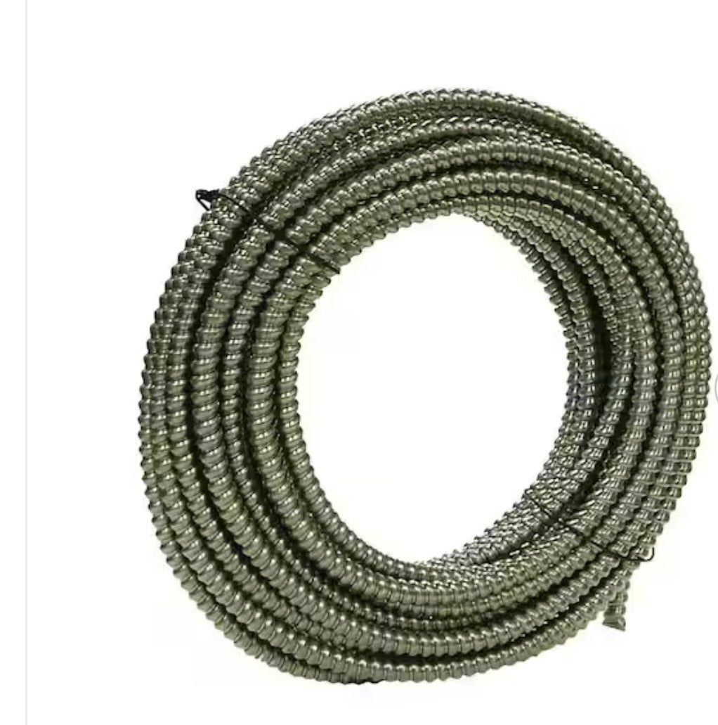 1/2 in. x 100 ft. Alflex RWA Metallic Aluminum Flexible Conduit