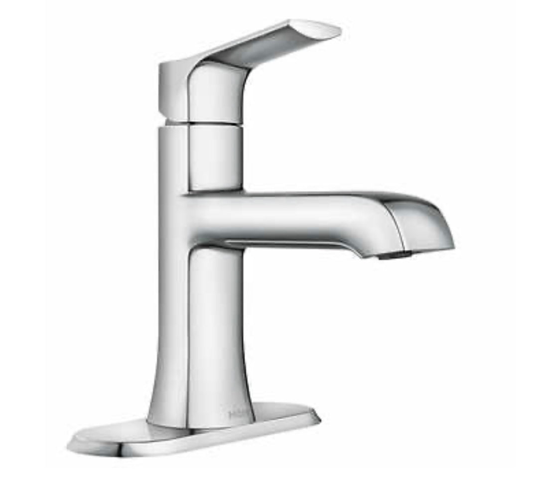 Moen Liso Single Hole Bathroom Faucet - Bath Pro Supply