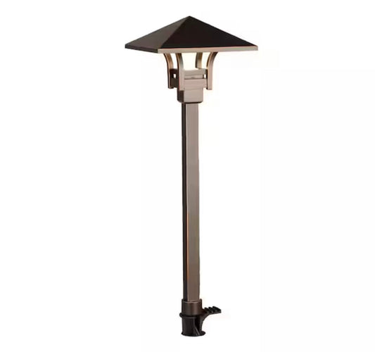 115 Lumen Oil Rubbed Bronze Integrated LED Weather Resistant Outdoor Landscape Path Light