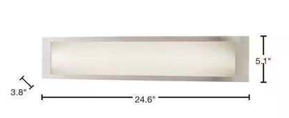 WOODBURY 5CCT BN VANITY LIGHT BAR