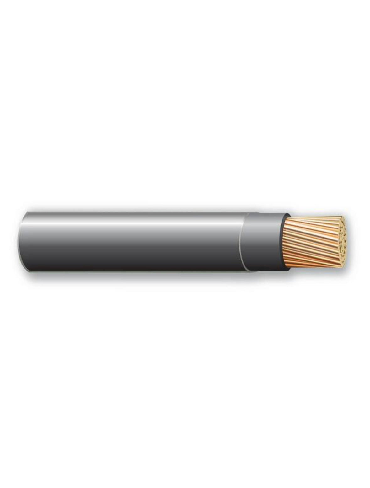 15 ft. 8 Gauge Black Stranded Copper THHN Wire