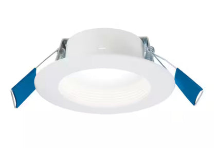 RL 4 in. Canless Recessed LED Downlight, 600/900lm, 5CCT, D2W, 120V, DM
