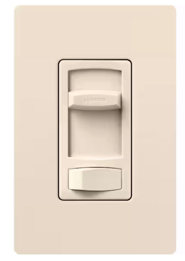 Skylark Contour LED+ Dimmer Switch for LED Bulbs, 150-Watt/Single-Pole or 3-Way, Light Almond (CTCL-153PDH-LA)
