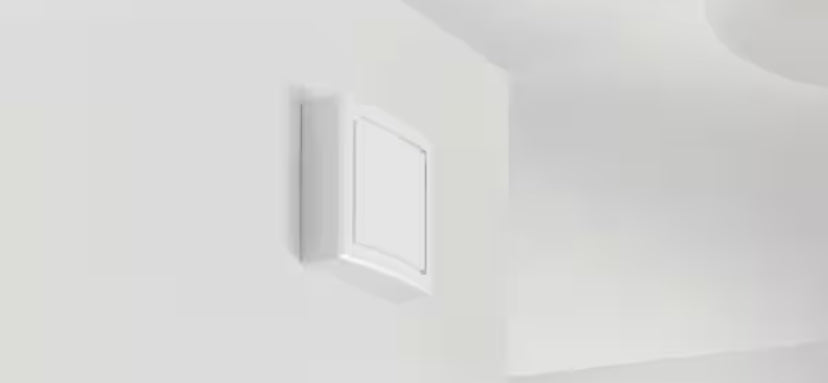 Wireless Battery Operated Doorbell Kit with Wireless Push Button, White