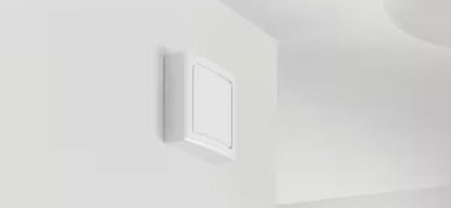 Wireless Battery Operated Doorbell Kit with Wireless Push Button, White