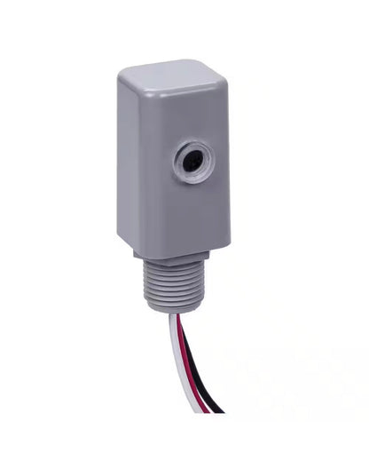 NIGHTFOX 1,000-Watt LED/Incandescent Stem Mount Electronic Photocontrol, Gray