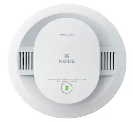 Battery Powered Smoke Detector with Photoelectric Sensor