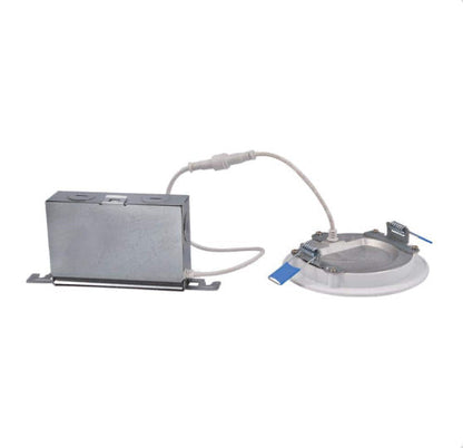 HLBSL 4 in. Adjustable CCT Canless IC Rated Dimmable Indoor, Outdoor Integrated LED Recessed Light Kit