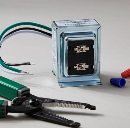 Wired Deluxe Contractor Doorbell Kit with 2 Wired Push Buttons