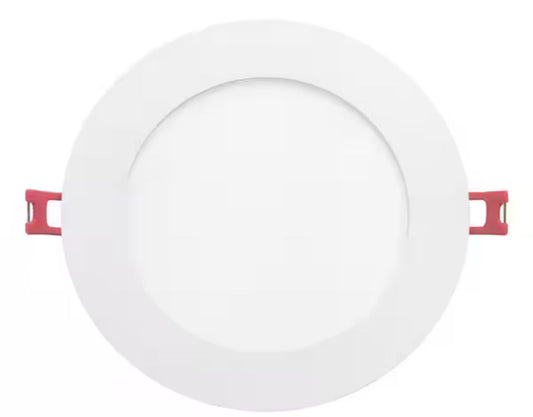 100-Watt Equivalent 1200-Lumen Outdoor Exterior White Switch Activated 2-Head Integrated LED Security Flood Light (2-Pk)