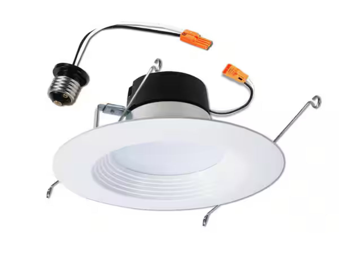 Premium Downlight 3 in. 2700K - 5000K Brushed Nickel New Construction/Remodel Recessed Integrated LED Gimbal Kit